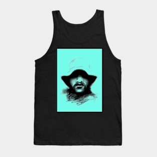 Copy of Copy of Copy of rebel, sturdy man with bucket hat Tank Top